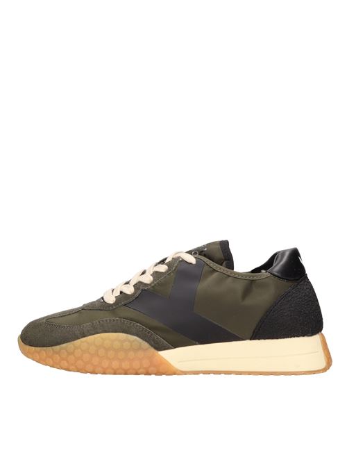 Fabric suede and rubber sneakers KEH NOO | S00KM9313VERDE-NERO